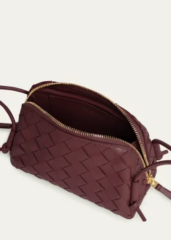 Bottega VenetaZip Leather Pouch Shoulder Bag