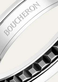 BoucheronBlack and White Gold Quatre Follies Band