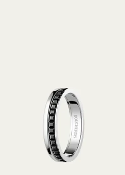 BoucheronBlack and White Gold Quatre Follies Band