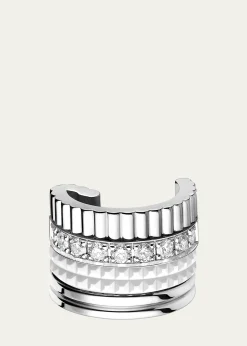 BoucheronQuatre Double White Edition Clip Earring, Single