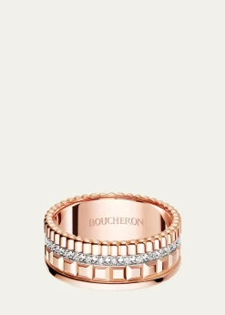 BoucheronQuatre Radiant Edition Small Ring with Diamonds