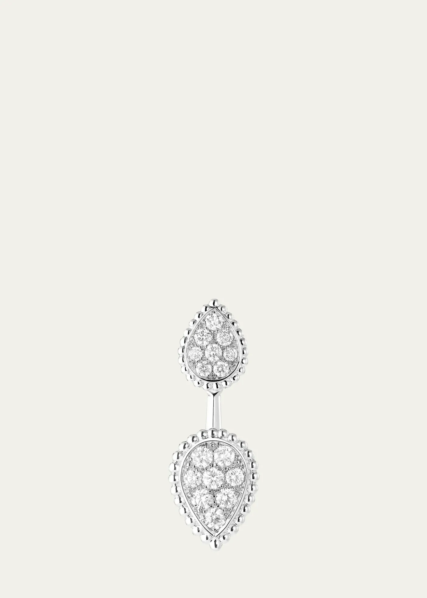BoucheronSerpent Boheme Diamond Earring in White Gold, Single