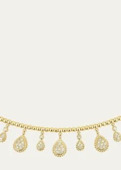 BoucheronSerpent Boheme 18K Yellow Gold 35 Motif Diamond Necklace
