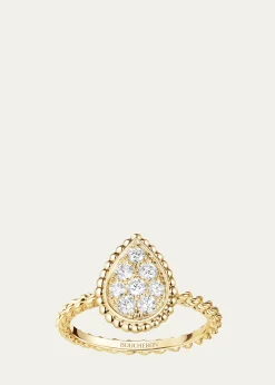 BoucheronSerpent Boheme S Motif Ring with Diamonds