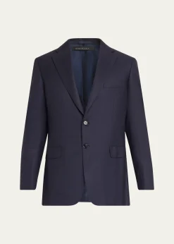 BrioniMen's Brunico Plaid Wool Blazer