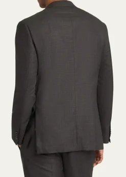 BrioniMen's Wool and Silk Sharkskin Two-Piece Suit