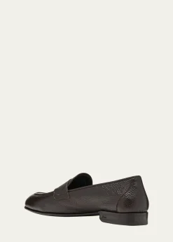 BrioniMen's Appia Deerskin Penny Loafers