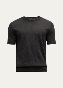 BrioniMen's Cashmere-Silk Crewneck Sweater