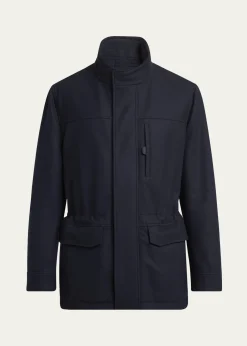 BrioniMen's Cashmere Water-Repellent Field Jacket