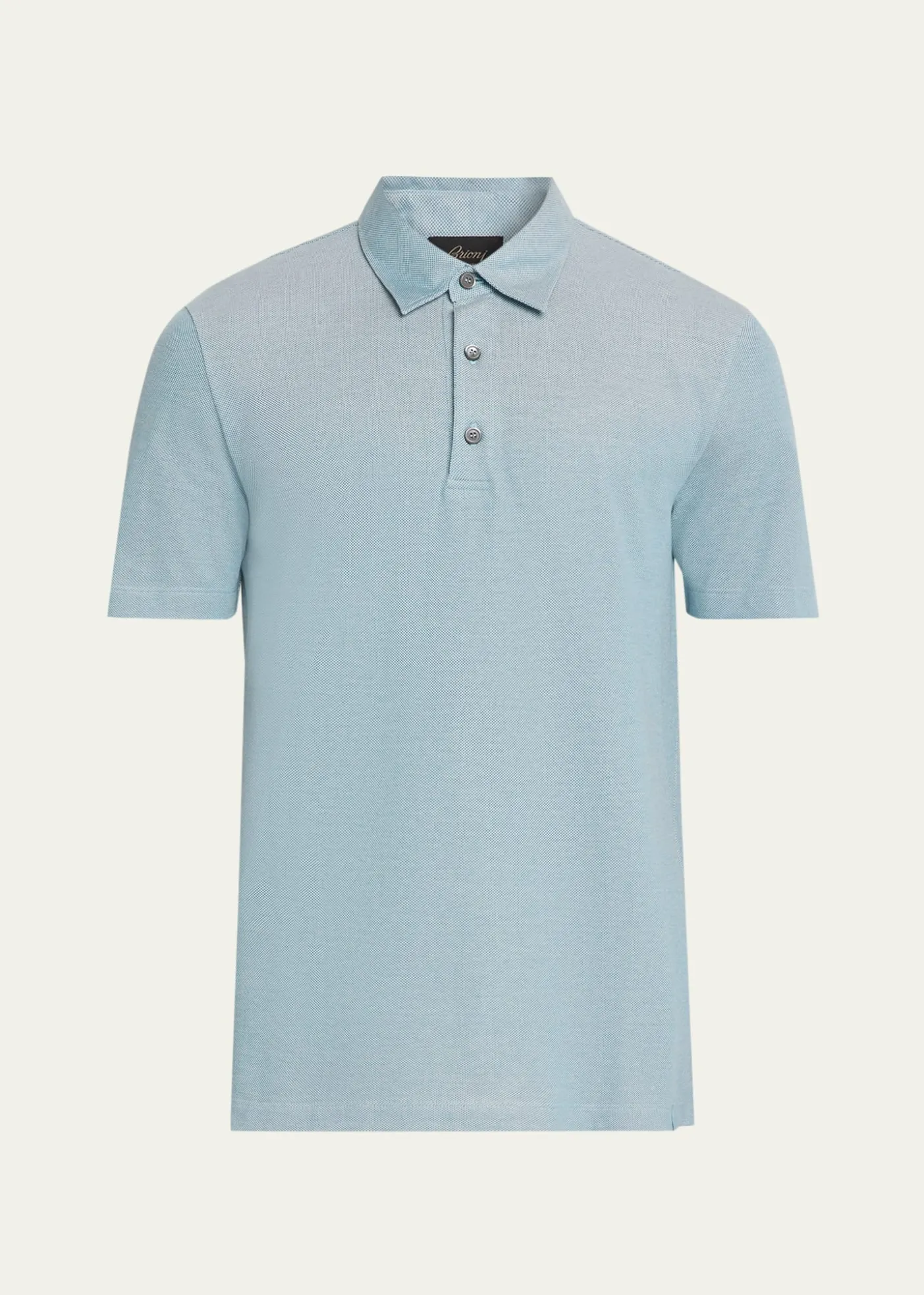 BrioniMen's Jersey Pique Polo Shirt