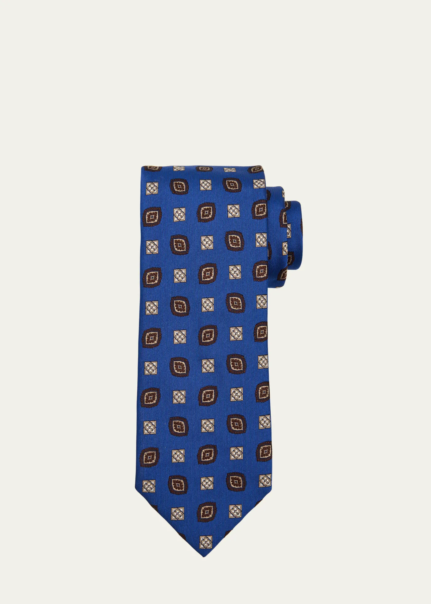 BrioniMen's Medallion Jacquard Silk Tie