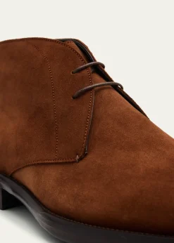 BrioniMen's Milano Suede Rubber-Sole Chukka Boots