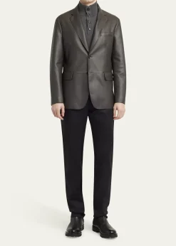BrioniMen's Monti Deerskin Single-Breasted Blazer
