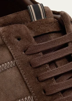 BrioniMen's New Cassette Suede Low-Top Sneakers