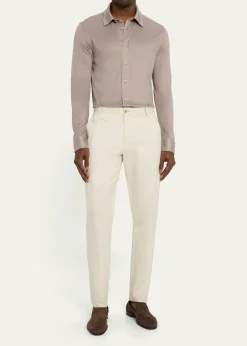 BrioniMen's Silk Pique Sport Shirt