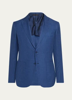 BrioniMen's Silk Plume Jacket