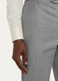 BrioniMen's Wool Sharkskin Pants