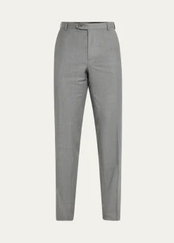BrioniMen's Wool Sharkskin Pants