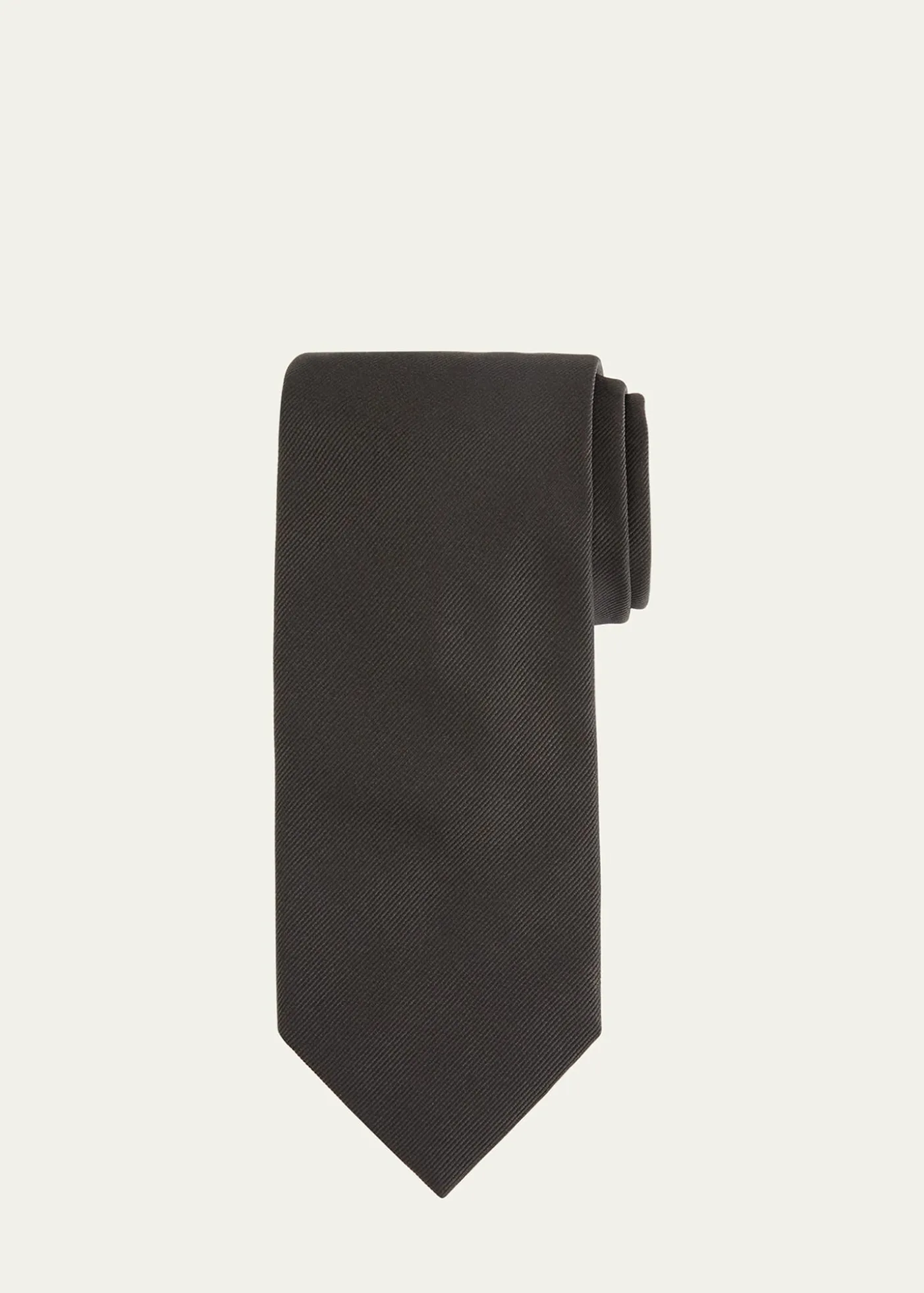 BrioniSolid Textured Silk Tie