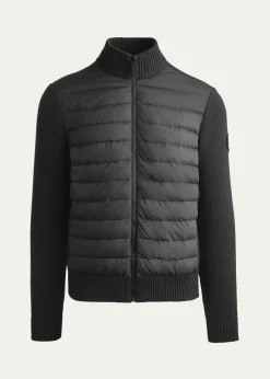 Canada GooseMen's Hybridge Knit Jacket