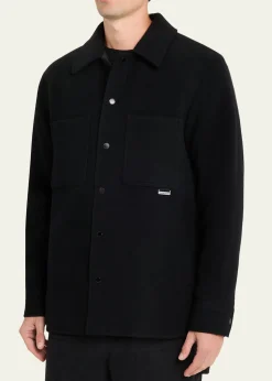 Canada GooseMen's Atkinson Snap-Front Shirt Jacket