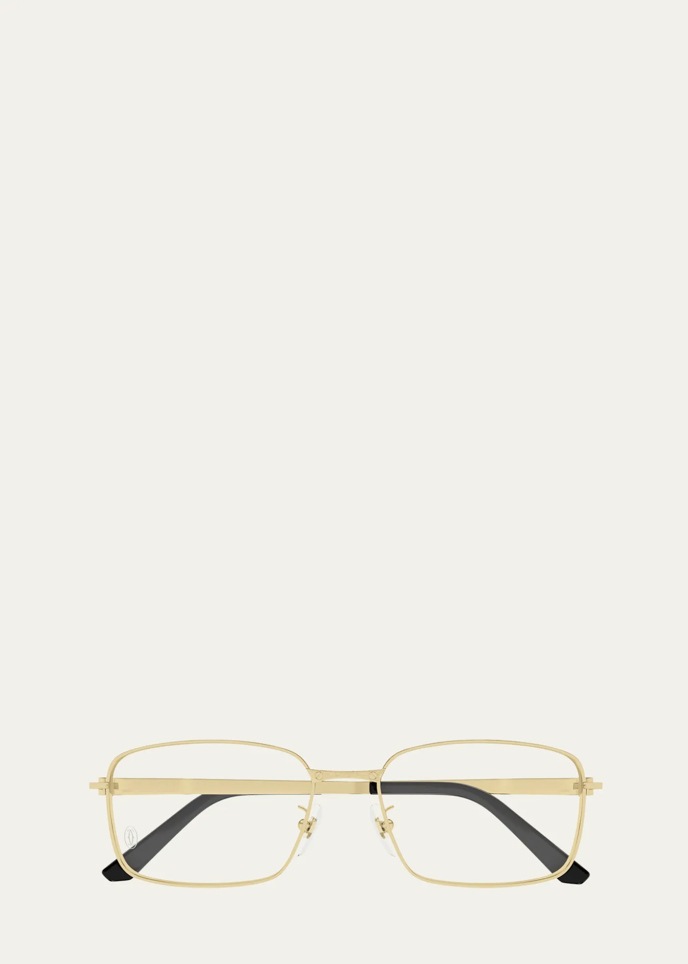CartierMen's CT0555OA Titanium Rectangle Optical Frames