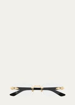 CartierMetal Cat-Eye Optical Frames