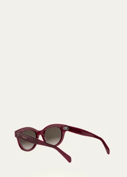CelineCeline 3 Dots Round Sunglasses
