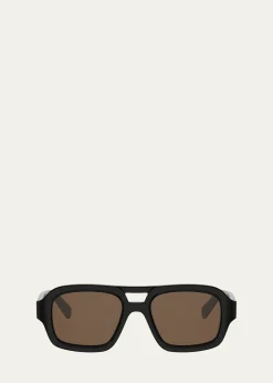 Celine3 Dots Naviagator Acetate Sunglasses