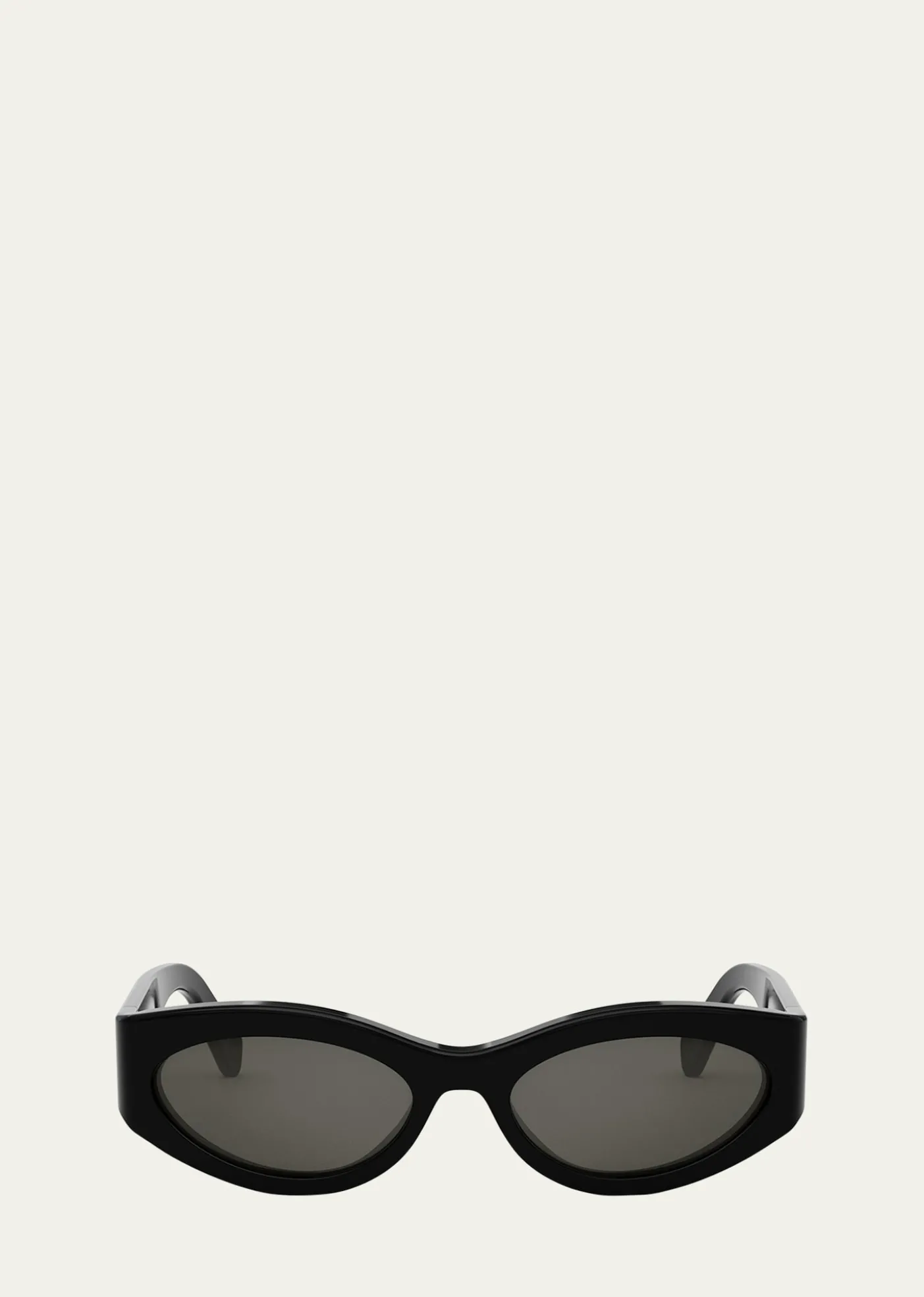CelineMen's Monochroms Acetate Oval Sunglasses
