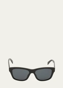 CelineMen's Monochroms Square Acetate Sunglasses