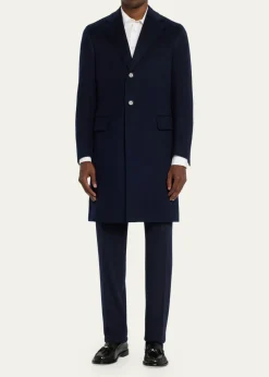 Cesare AttoliniMen's Classic Topcoat