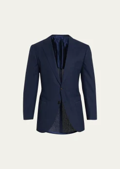Cesare AttoliniMen's Micro Hopsack Sport Coat