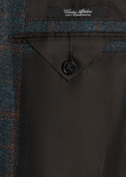 Cesare AttoliniMen's Plaid Cashmere Two-Button Jacket
