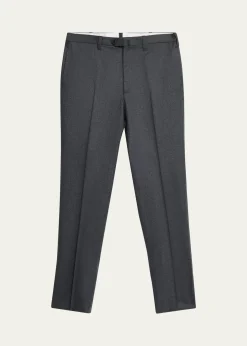 Cesare AttoliniMen's Wool Slim-Fit Trousers