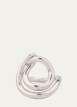 Charlotte ChesnaisBague Lasso Ring in Sterling Silver
