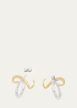 Charlotte ChesnaisBo Hana Gold Vermeil Single Earring
