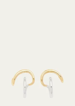 Charlotte ChesnaisBo Hana Gold Vermeil Single Earring