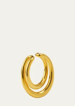 Charlotte ChesnaisInitial Cuff Vermeil