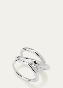 Charlotte ChesnaisSterling Silver Bague Triplet Ring