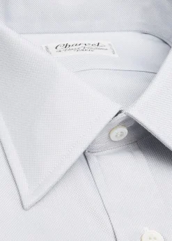 CharvetMen's Oxford Cotton Dress Shirt