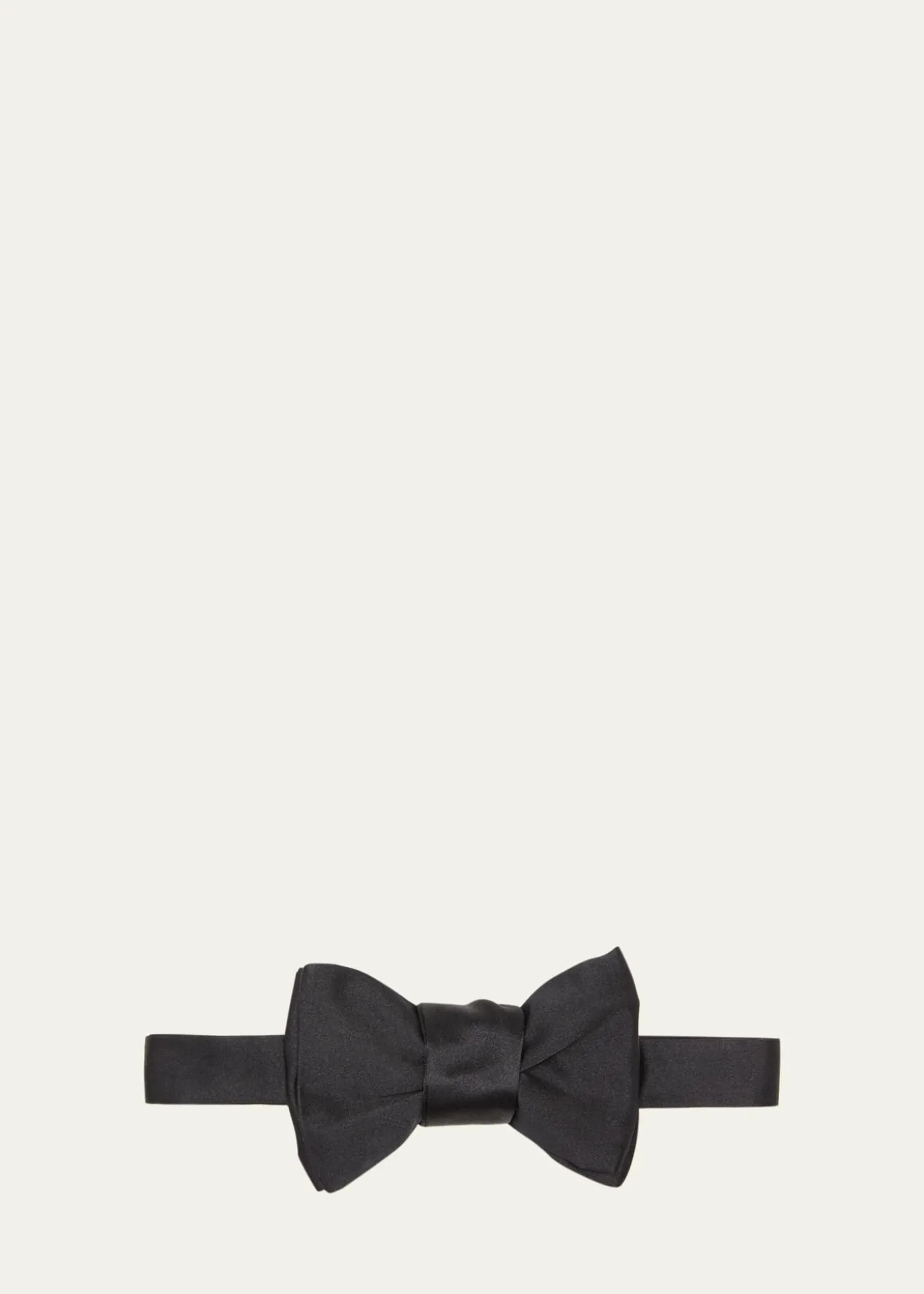 CharvetSilk Bow Tie, Black