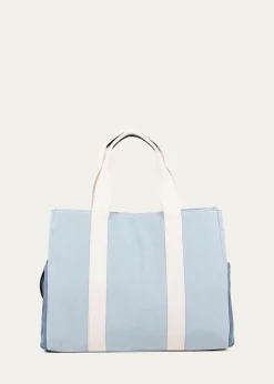 ChloeCotton Denim Changing Bag