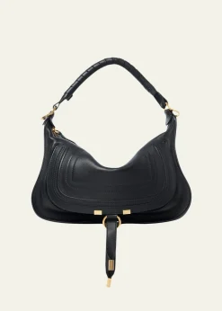 ChloeMarcie Medium Saddle Shoulder Bag in Leather