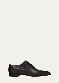 Christian LouboutinGreggo Men's Lace-Up Leather Dress Shoes
