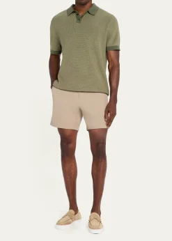 Christian LouboutinMen's The Harold I Flat Leather Red-Sole Boat Shoes