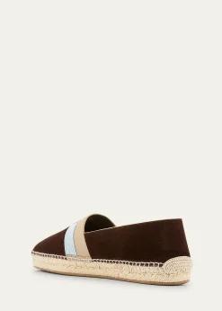 Christian LouboutinMen's Alfarica Nubuck Leather Espadrilles
