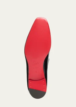 Christian LouboutinMen's Dandelion Patent Leather Loafers