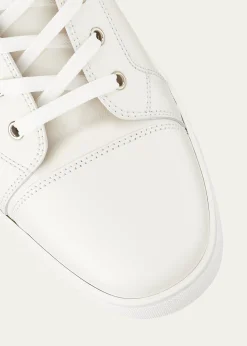 Christian LouboutinMen's Louis Leather High-Top Sneakers