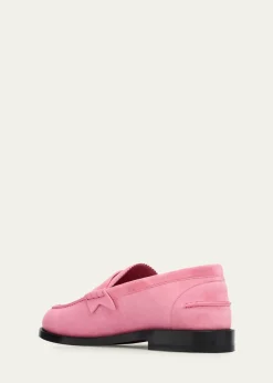 Christian LouboutinMen's Plato Suede Loafers